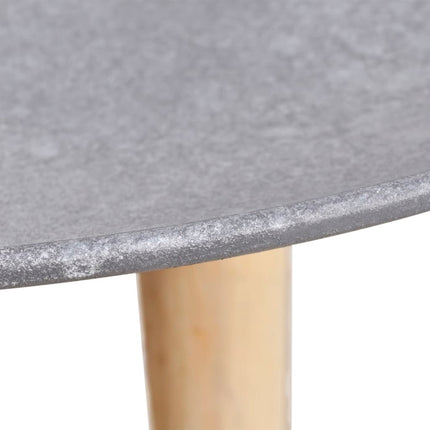 Ensemble De Table D'appoint/Table Basse 2 Pcs 55 Cm Et 44 Cm