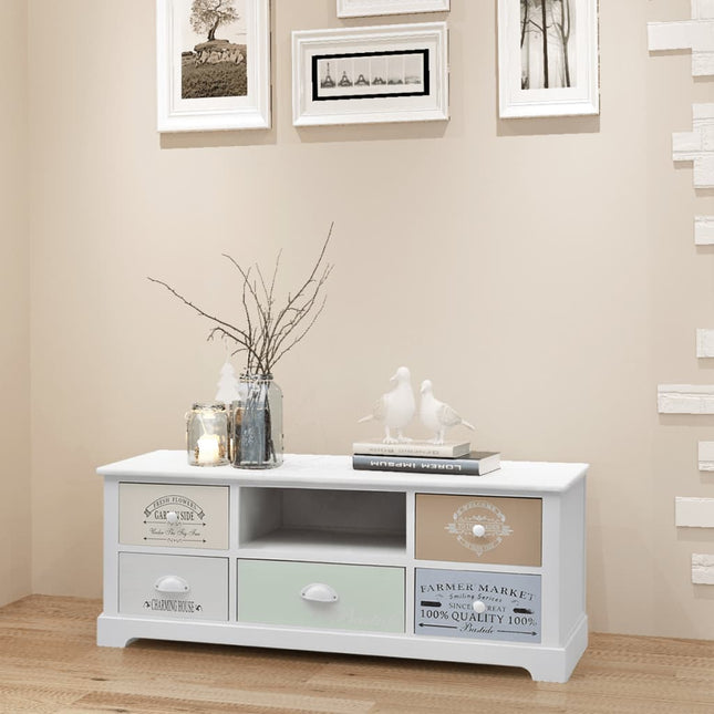 Meuble Tv En Style Français Bois