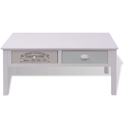 Table Basse En Style Français Bois