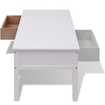 Table Basse En Style Français Bois