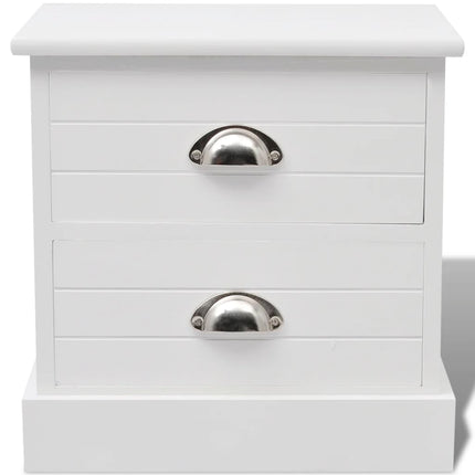 Table De Chevet Blanc