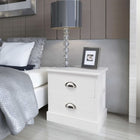 Table De Chevet Blanc