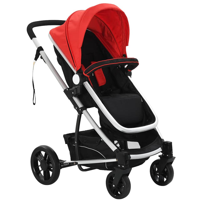 Poussette/Landau Bébé 2-En-1 Aluminium