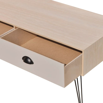 Table D'appoint Pour Téléviseur 100X40X35 Cm Marron