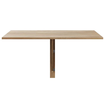 Table Murale Rabattable En Chêne 100X60 Cm