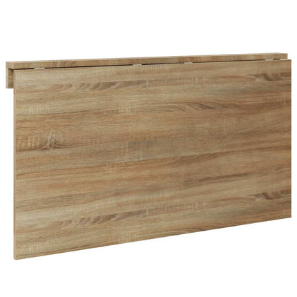 Table Murale Rabattable En Chêne 100X60 Cm