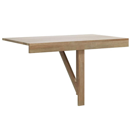 Table Murale Rabattable En Chêne 100X60 Cm