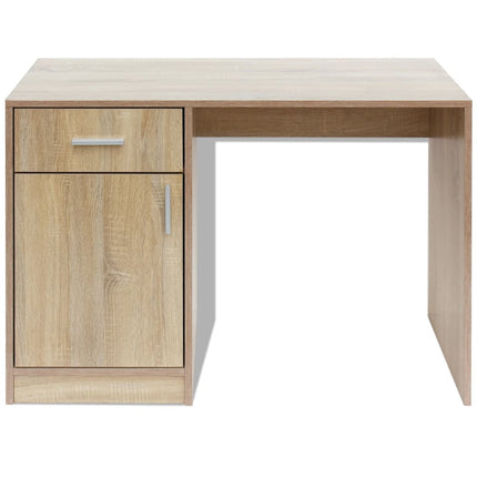 Bureau Avec Tiroir Et Placard 100X40X73 Cm