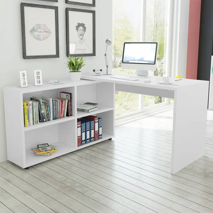 Bureau D'angle 4 Étagères