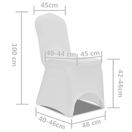 Housse De Chaise Extensible 4 Pcs