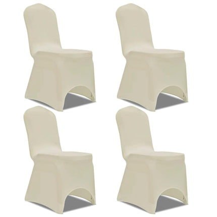 Housse De Chaise Extensible 4 Pcs