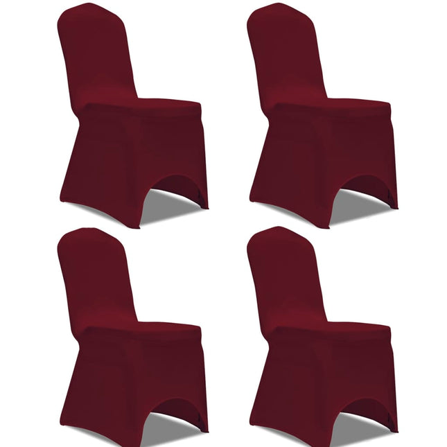 Housse De Chaise Extensible 4 Pcs