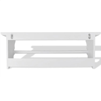 Porte-Manteau Pfdm Blanc Style Baroque