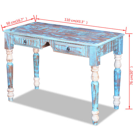 Bureau Bois De Récupération Massif