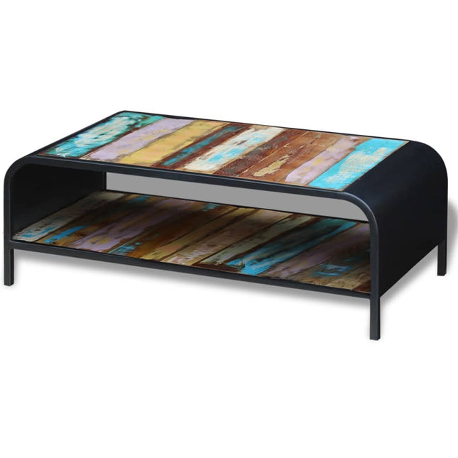 Table Basse Bois De Récupération Massif