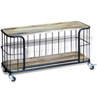 Meuble Tv 100X40X45 Cm Bois De Manguier Massif