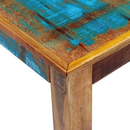 Table Basse Bois De Récupération Massif 100X60X45 Cm
