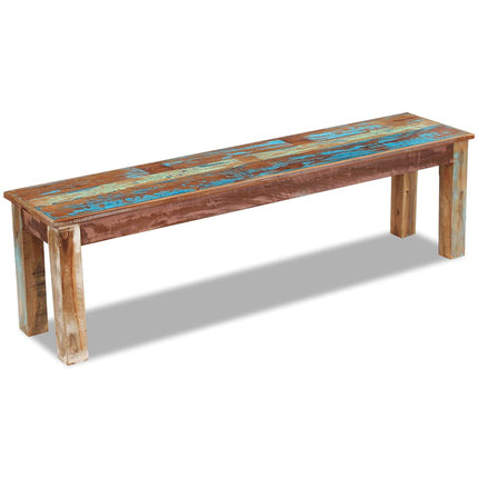Banc Bois De Récupération Massif