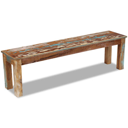 Banc Bois De Récupération Massif