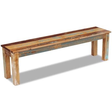 Banc Bois De Récupération Massif