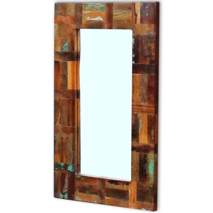 Miroir Bois De Récupération Massif