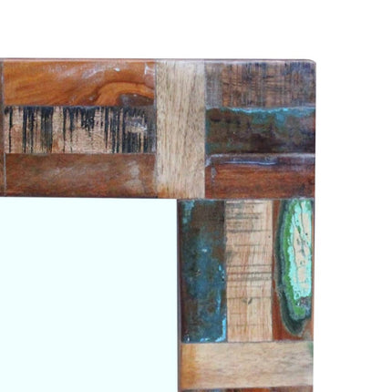 Miroir Bois De Récupération Massif