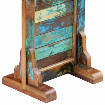 Miroir De Couloir Bois De Récupération Massif 47X23X180 Cm