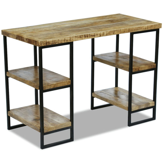 Bureau En Bois De Manguier 110 X 50 X 76 Cm