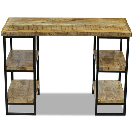 Bureau En Bois De Manguier 110 X 50 X 76 Cm