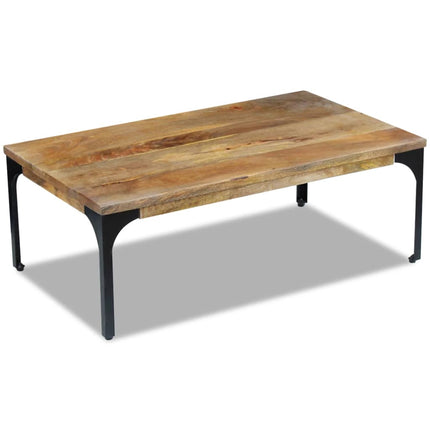 Table Basse Bois De Manguier 100X60X35 Cm