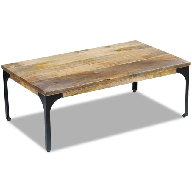 Table Basse Bois De Manguier 100X60X35 Cm