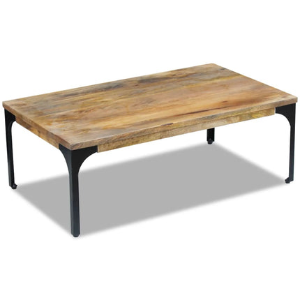 Table Basse Bois De Manguier 100X60X35 Cm