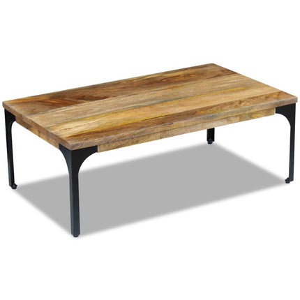 Table Basse Bois De Manguier 100X60X35 Cm