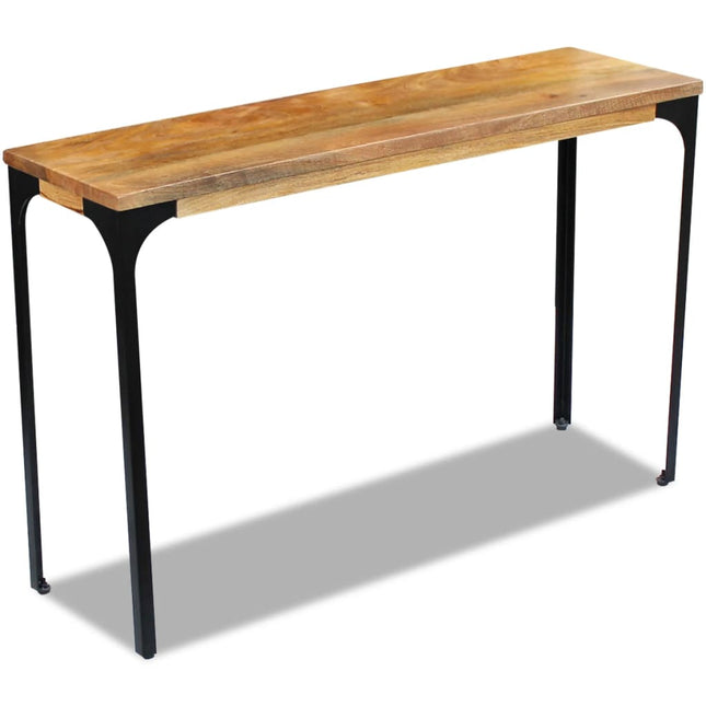 Table Console Bois De Manguier 120 X 35 X 76 Cm