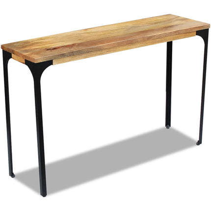 Table Console Bois De Manguier 120 X 35 X 76 Cm