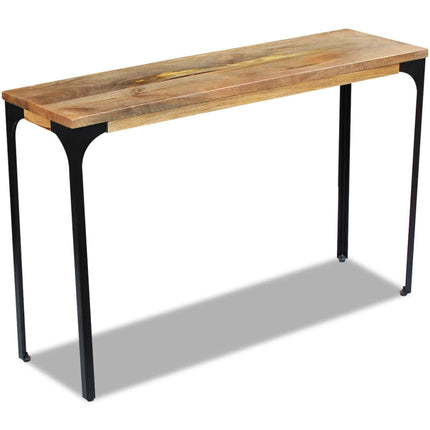 Table Console Bois De Manguier 120 X 35 X 76 Cm