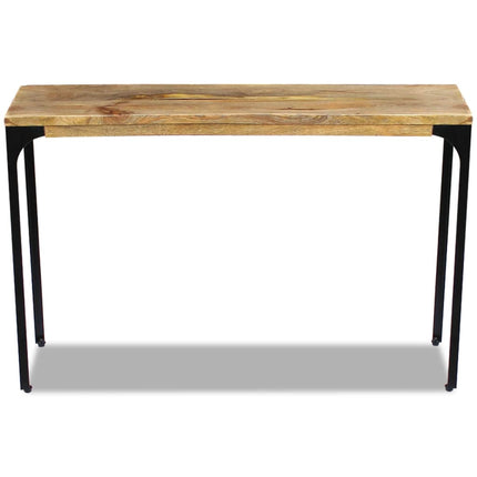 Table Console Bois De Manguier 120 X 35 X 76 Cm