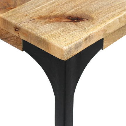 Table Console Bois De Manguier 120 X 35 X 76 Cm
