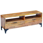 Meuble Tv Bois De Manguier 120X35X45 Cm