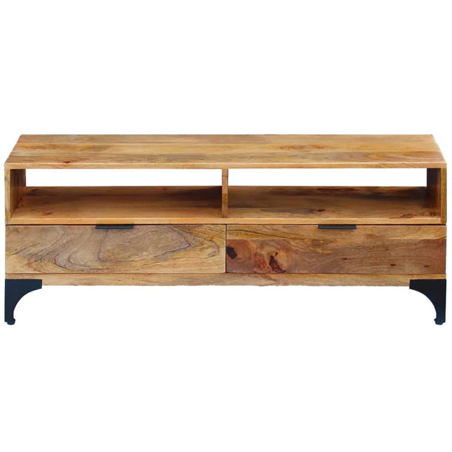 Meuble Tv Bois De Manguier 120X35X45 Cm