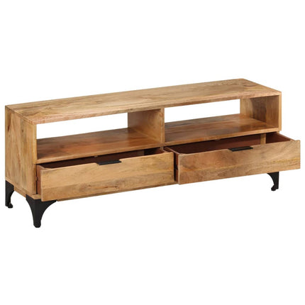 Meuble Tv Bois De Manguier 120X35X45 Cm
