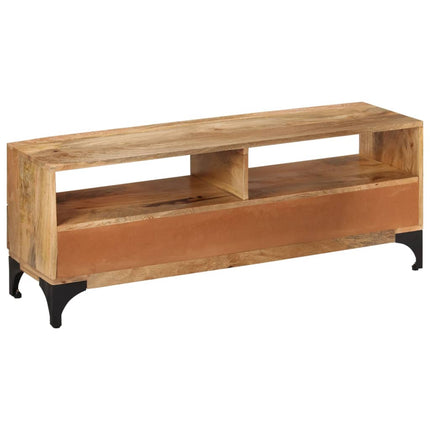 Meuble Tv Bois De Manguier 120X35X45 Cm