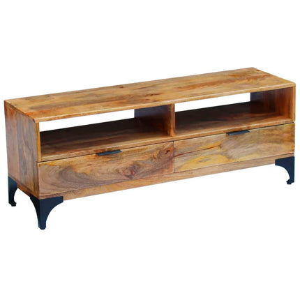 Meuble Tv Bois De Manguier 120X35X45 Cm
