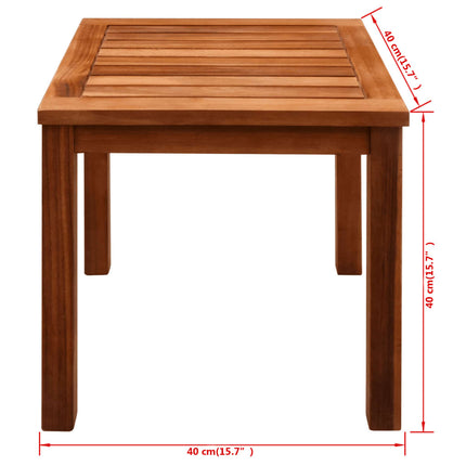 Chaises Longues Lot De 2 Et Table Bois D'acacia Et Textilène