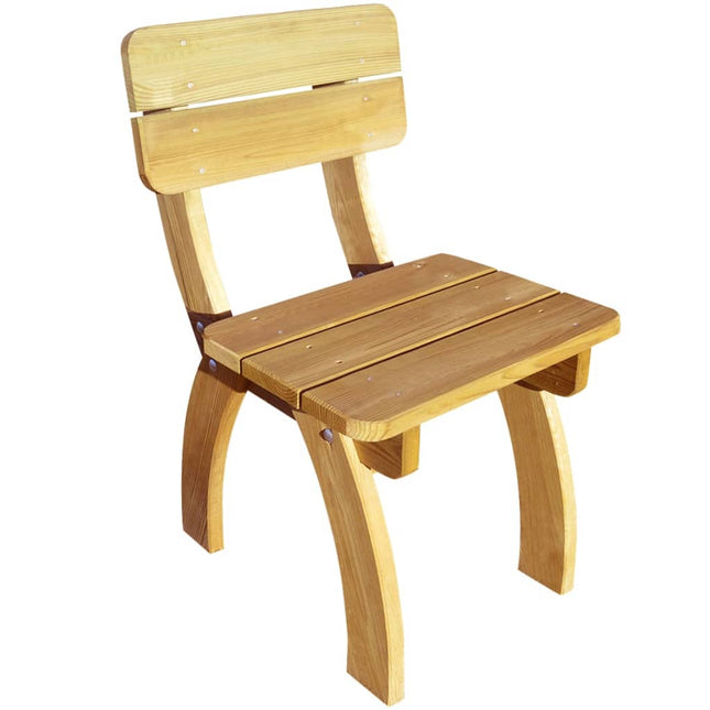 Chaises De Jardin Lot De 2 Pinède Imprégnée