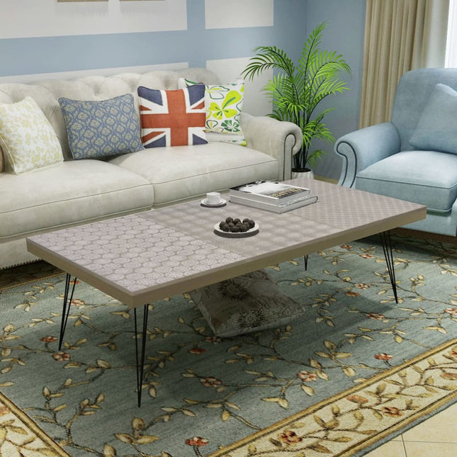 Table Basse 120X60X38 Cm