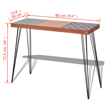 Table Console 90 X 30 X 71,5 Cm