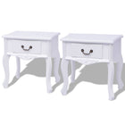Table De Chevet Mdf Blanc