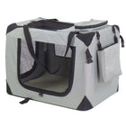 @Pet Caisse Pour Chiens Nylon Gris