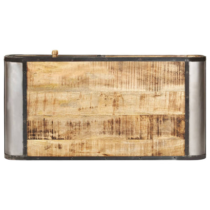 Table Basse 100X50X35 Cm Bois De Manguier Massif